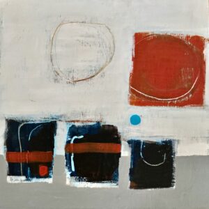 Colour Song 4 an abstract painting by Jill Meager